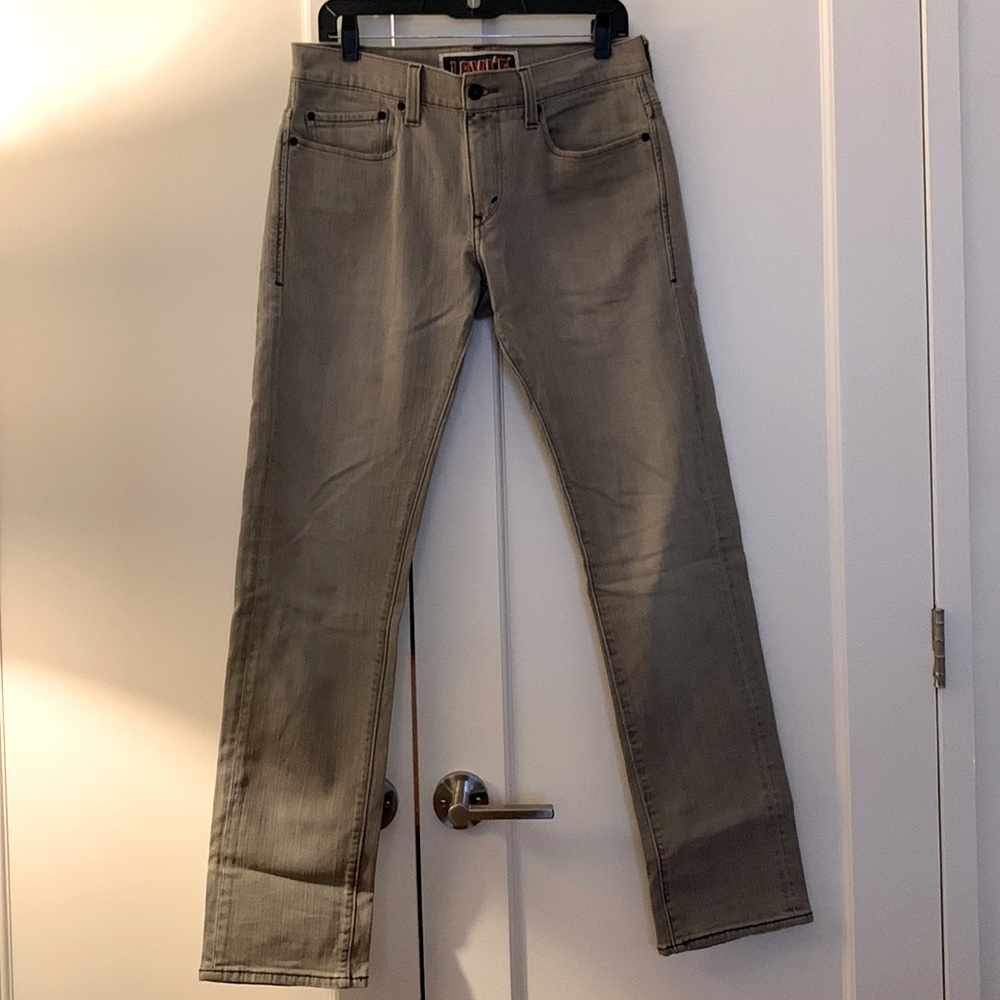 Levi’s Men Gray Jeans 511